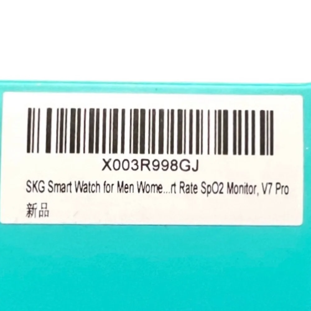 NIB SKG Pink Smart Watch V7 Pro Alexa Built-In Fitness Tracker IP68